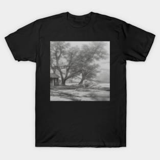 cottage near the lake T-Shirt